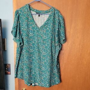 41 Hawthorn Green Patterned Blouse